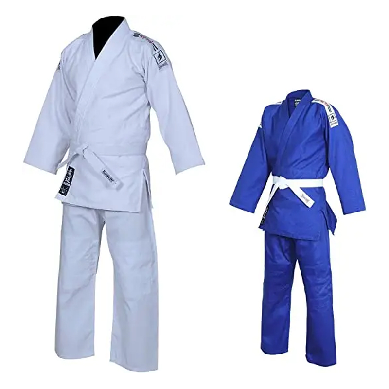 Kiinan toimittajan tukkumyynti Premium -univormut bjj kimono bjj gi jiu jitsu gi sininen judo gi,